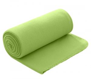 Флисовое одеяло wometo, 130x160 см, зеленый