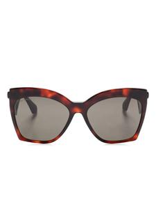 Солнцезащитные очки ETRO в большой оправе, коричневый