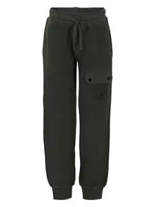 Джоггеры с вышивкой C.P. Company Kids, зеленый