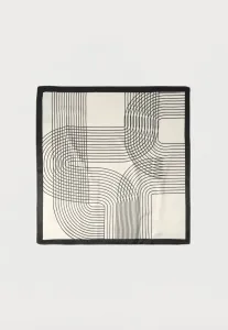 Фулард Zign, Off-White/Black