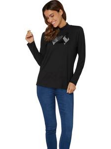 WITT WEIDEN Футболка с длинными рукавами черного цвета