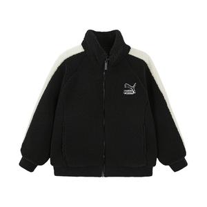 PUMA Детская коллекция Top Sportstyle T7 SHERPA FLEECE черный Kids'