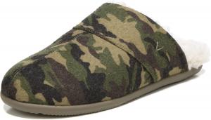 Мужские домашние сабо Vionic Bridges Alfons - комфортные тапочки для дома с ортопедической стелькой и амортизирующей подошвой для поддержки свода стопы, мягкие домашние тапочки для мужчин, оливковый