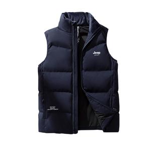 JEEP SPIRIT Пуховая жилетка унисекс, Dark Blue