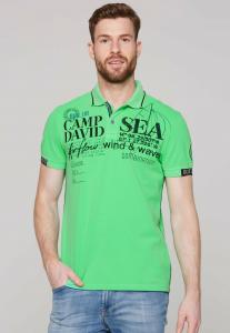 Рубашка поло Camp David, зеленый