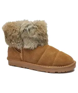 Кожаные зимние ботинки Patrizia Pepe, бежевый