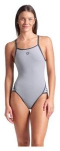 Женский купальник Arena Icons Super Fly Seam Foam/Asphalt