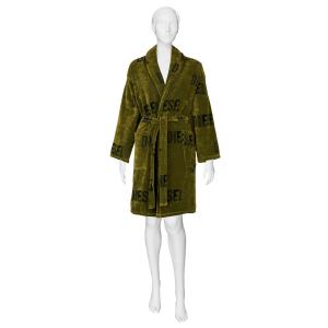 Банный халат s/m унисекс Diesel, зеленый