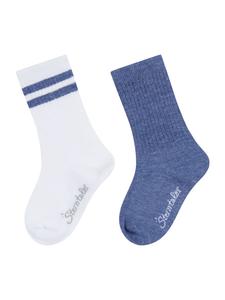 Sterntaler Длинные спортивные носки Coolmax (2 шт.) в джинсовом меланжевом цвете