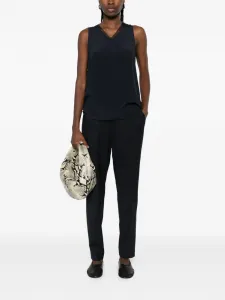 Брюки на завязках Fabiana Filippi, синий