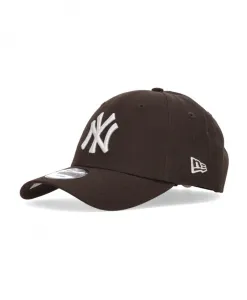 Бейсболка MLB Essential Curved Hat коричнево-белая New Era, коричневый
