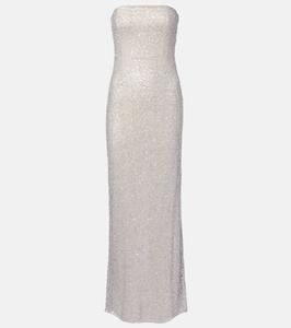 Платье Xyla с пайетками Simkhai, серебряный