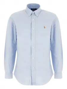 Рубашка с вышивкой Polo Pony POLO RALPH LAUREN, синий