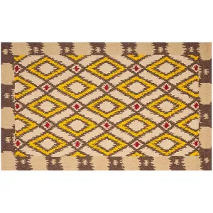 Ковер с геометрическим рисунком для дома и улицы Four Seasons Archer в рамке Safavieh, мультиколор, 153x244 см