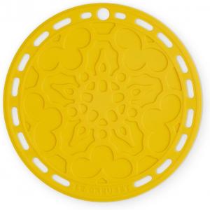 Силиконовая подставка под горячее Le CreusetTradition, термостойкость до 250°C, Ø 20 см, цвет Nectar