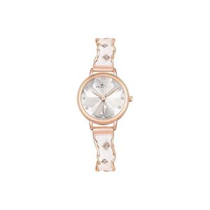 Disney Часы Princess Iridescent, Collection, кварцевый механизм, ремешок из сплава, женские, серебристый циферблат