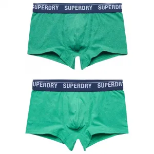 Трусы-боксеры Superdry Multi 2 units, зеленый