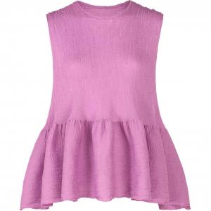 SS25 майка женская ISSEY MIYAKE, светло-фиолетовый