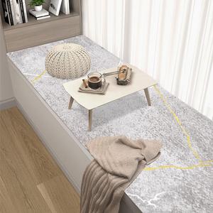 Budis Ковер 80х210 см из искусственной шерсти для спальни/балкона, толстый, нескользящий, всесезонный, Fengchuan07