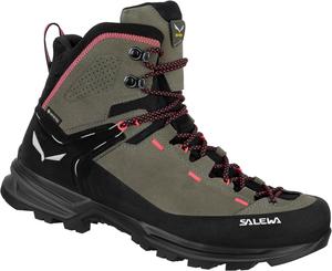 Женские походные ботинки Salewa Mountain Trainer 2 Mid с водонепроницаемой мембраной Gore-Tex GTX, черный