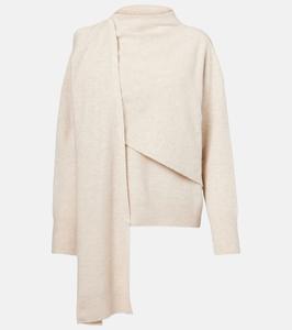 Драпированный свитер Vince, H Dove Oat