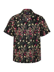 рубашка черного цвета Men Plus