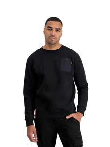 Толстовка ALPHA INDUSTRIES Pocket, черный