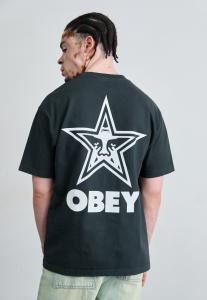 Футболка Obey Clothing BOLD STAR, True Vintage Black/Black