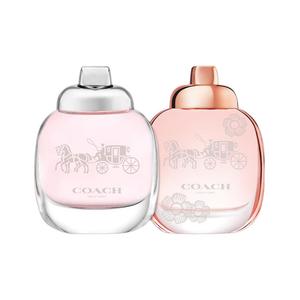 COACH New York женский парфюмерный набор Floral Enchantment Sample Eau De Parfum Eau De Toilette Grapefruit Peach 4,5мл+4,5мл