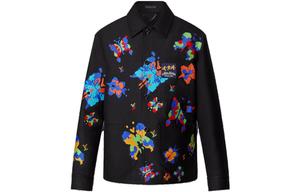 Рубашка мужская черная Louis Vuitton, черный