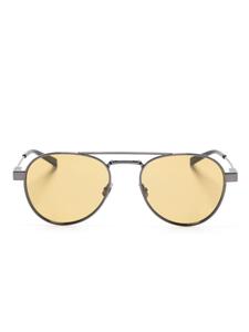 Солнцезащитные очки в оправе «пилот» Saint Laurent Eyewear, черный