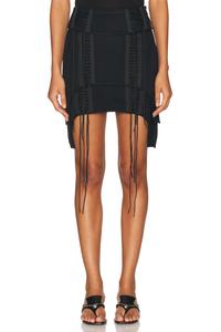Авиаторская юбка Helmut Lang, Black