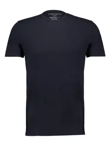 Рубашка с круглым вырезом Majestic Filatures, синий