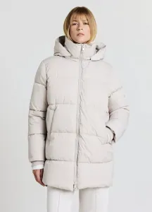 Зимнее пальто с капюшоном Calliope, Bianco Lana