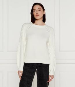 Свитер Desigual Regina Regular Fit, белый