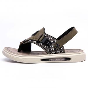 Пляжные сандалии мужские зеленые Paladin