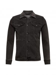 Межсезонная куртка стандартного кроя Denim Project, черный