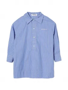 Полосатое платье Dondup Kids, синий