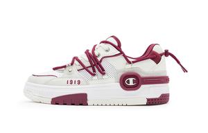 Бампер V1 Наушники Обувь Лоу-топ Скейтборд обувь Женские Тёмно-красный Чемпион