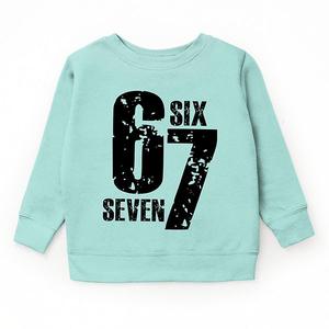 Six seven Дизайнерский худи с принтом The Juniper Shop, Seafoam