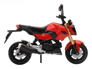 Модель Honda Grom в масштабе 1:12 New Ray Toys, красный