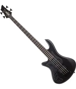Совершенно новый бас Schecter Stiletto Stealth-4 Lefty Pro, сатиновый черный
