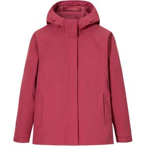 ZHONGGUO GUOJIA DILI, LIANMINGKUAN Outdoor Collection Пуховик женский ANTA, розовый crimson