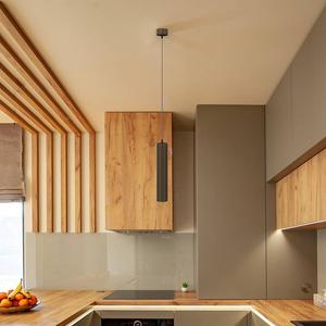 Подвесной светильник Maytoni Decorative Lighting Focus, алюминий - 1 пламя - черный