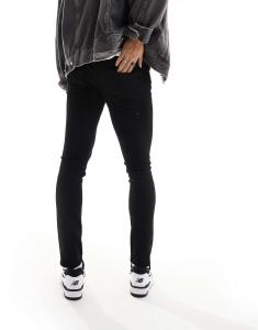 Черные джинсы скинни Jack & Jones Essentials Liam