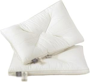 UOHLCX Подушка ортопедическая хлопковая с защитой шеи и бархатной сердцевиной Onecolor