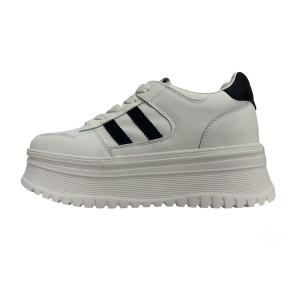 Низкие женские кроссовки, увеличивающие рост AQUASCUTUM, Black