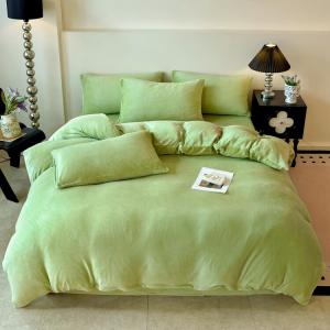 LUOLAI HOME Комплект постельного белья 4 предмета, простыня 200x230 см