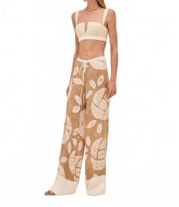 Широкие брюки Tiani в песочном цвете ALEXIS, Dessert Sand