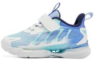 QIAODAN Низкие детские кроссовки Breeze PRO, белые, синие, для младенцев и малышей